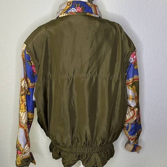 Vintage Clipper Bay Women’s Washable Silk Jacket Medium - Picture 7 of 13